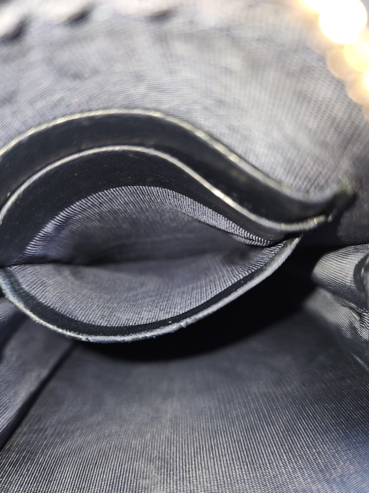 Dior Navy Oblique 30 Montaigne Phone Holder (GHW)