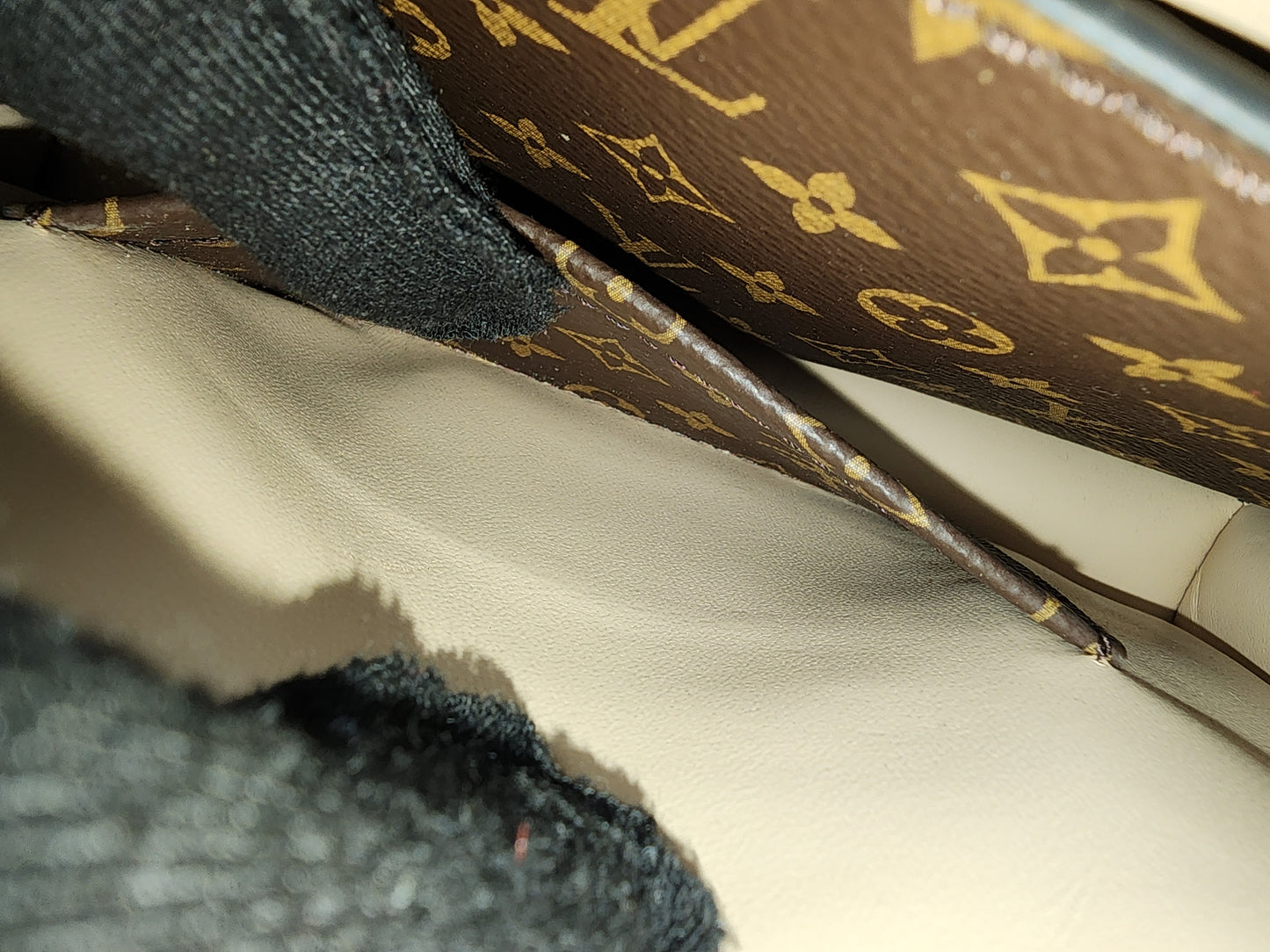 LV Reverse Monogram Trunk Clutch on Chain