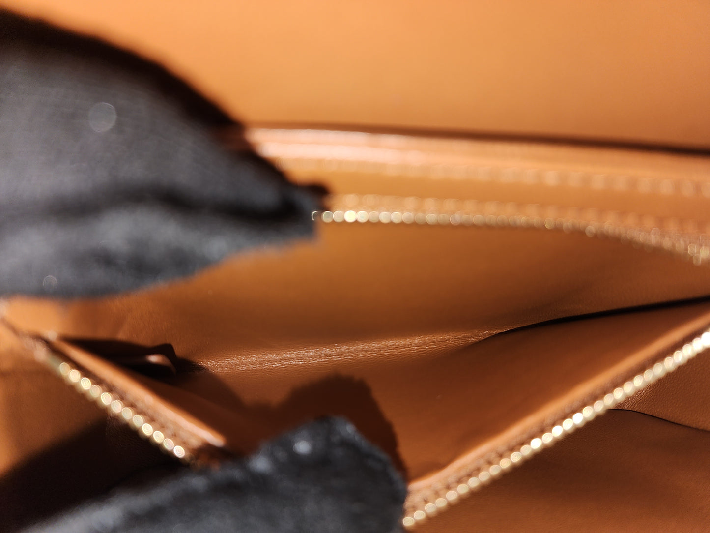 Celine Teen Triomphe Calfskin Crossbody Bag (GHW)