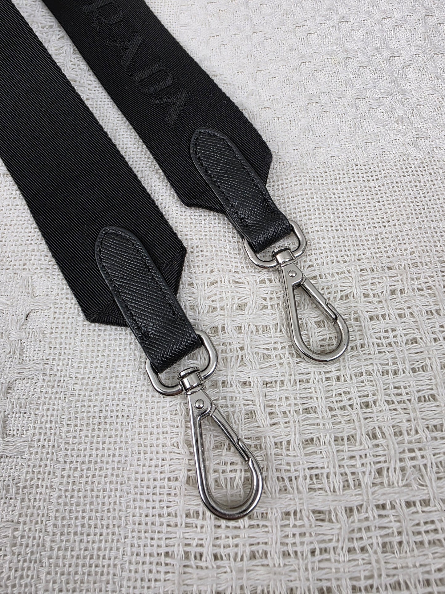 Prada Black Nylon 3in1