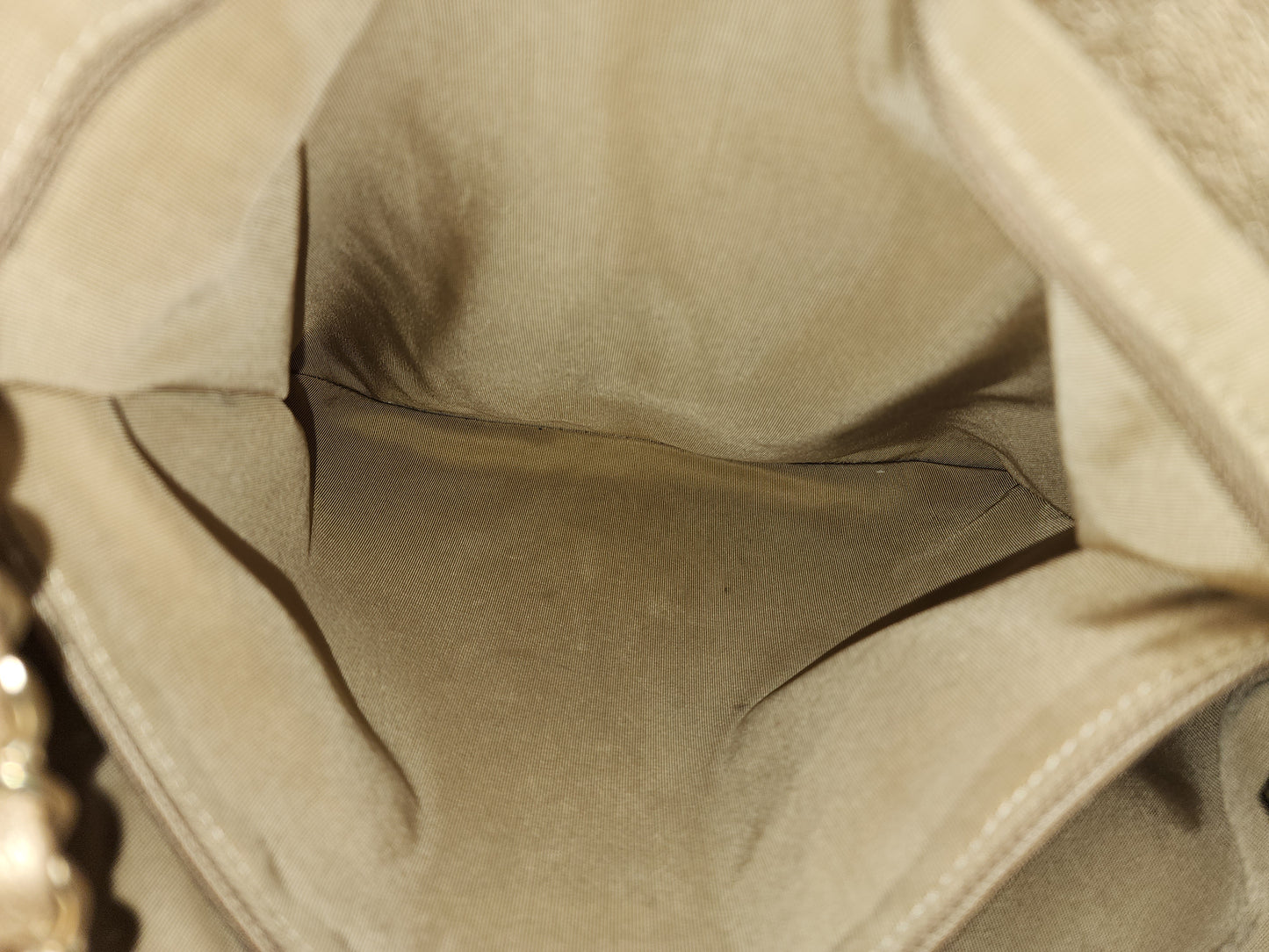 Chanel Metallic Gold Calfskin Large Trianon Tote (GHW)