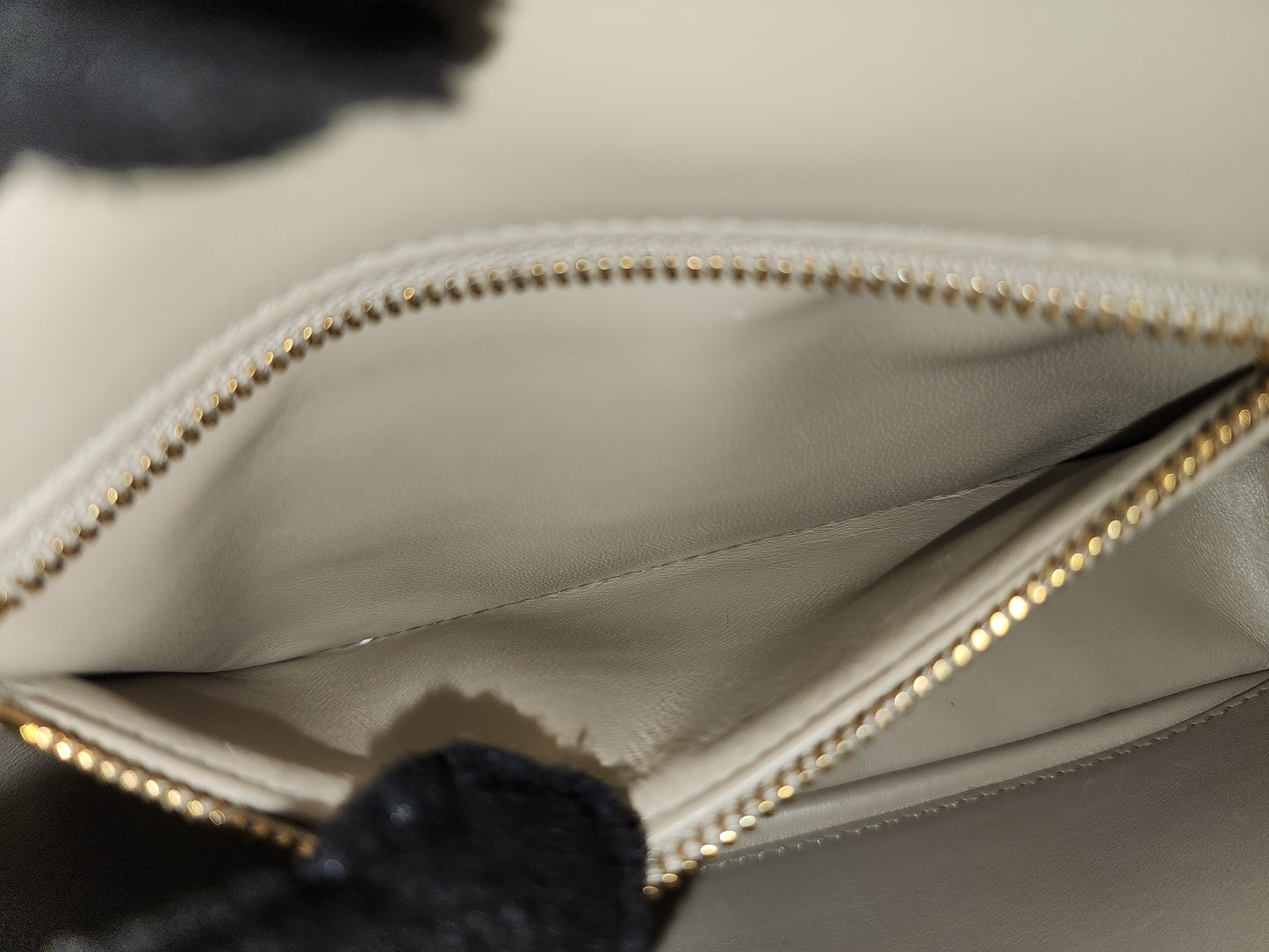 Dior Sand Lambskin Macro Cannage Small Caro (GHW)