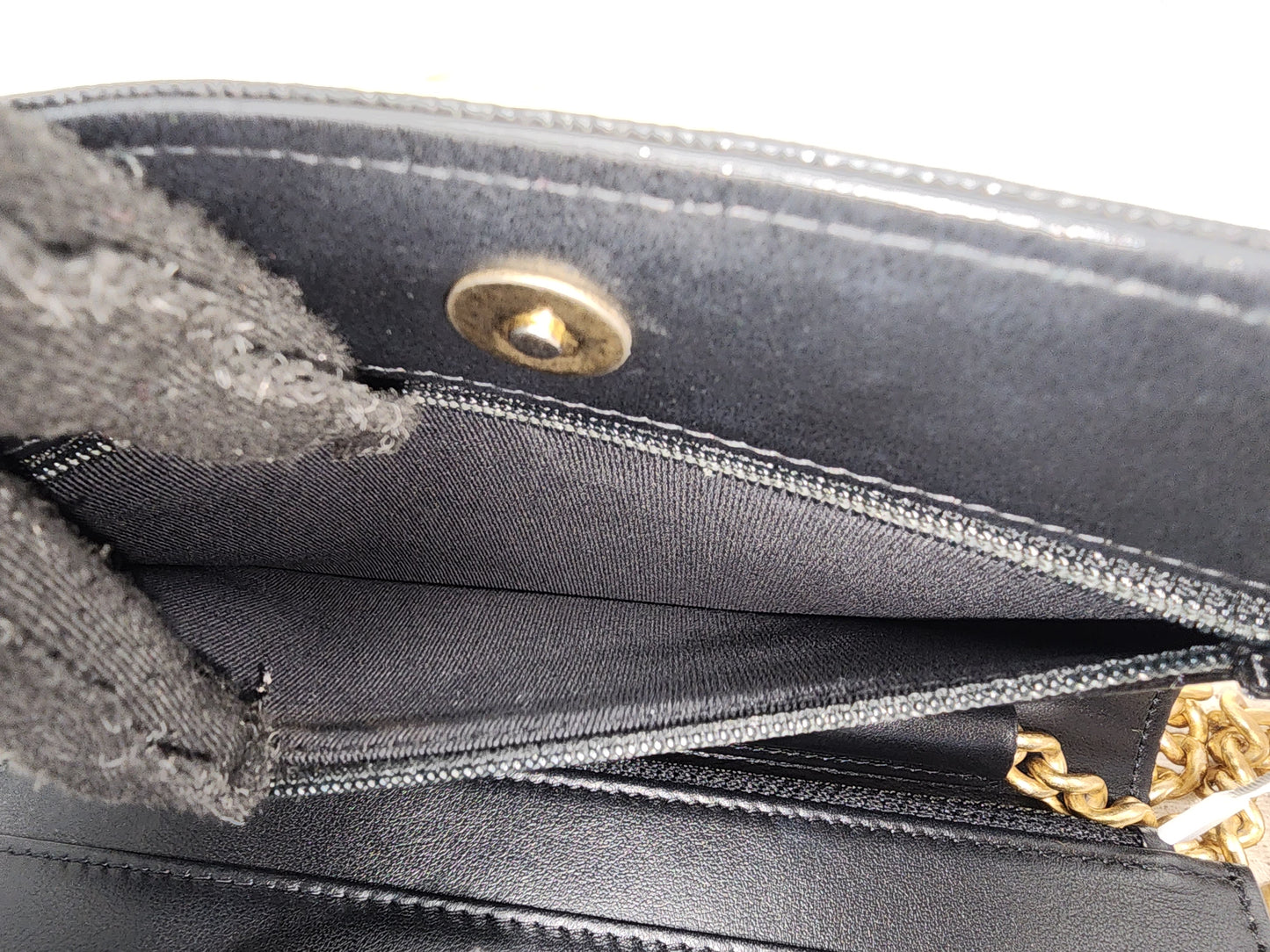Chanel Black Caviar Boy WOC (GHW)