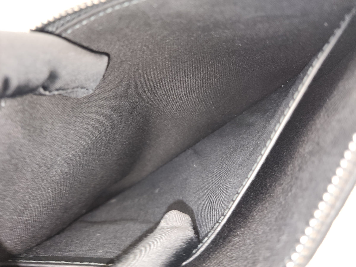 Dior Navy Oblique Medium Saddle w Strap