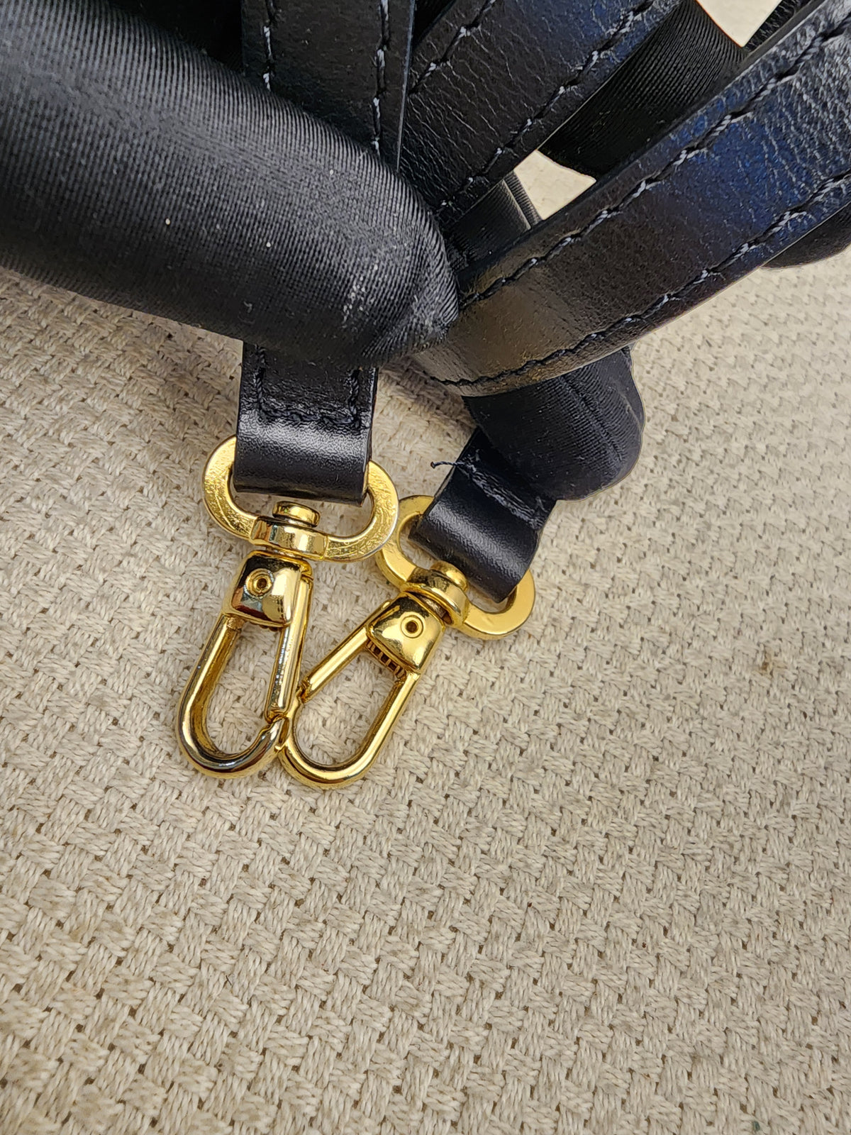 Dior Black Vintage Trotter Kelly Bag