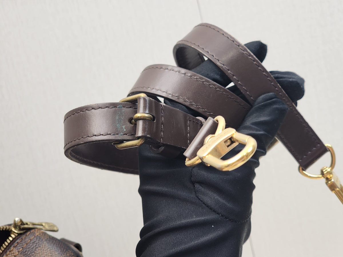 LV Damier Ebene Speedy 30 Bandouliere