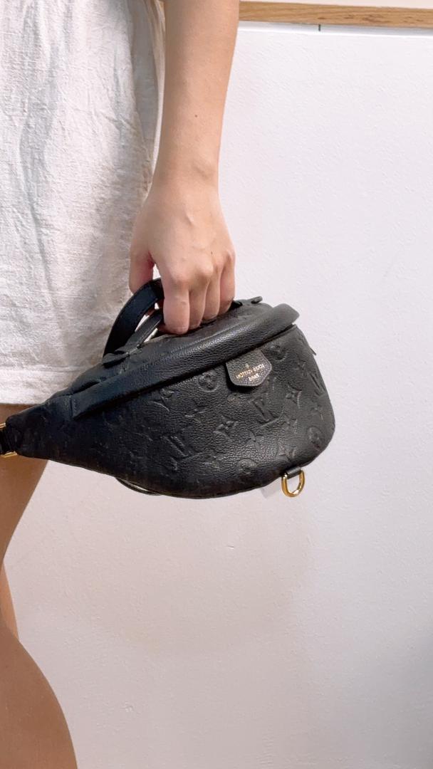 LV Black Empreinte Bumbag