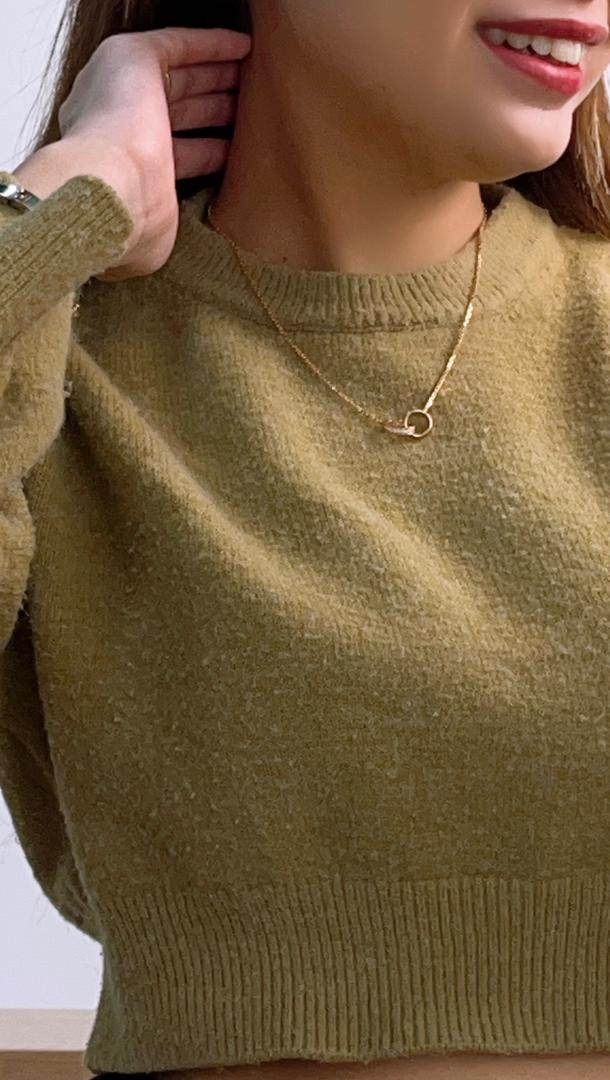 Cartier Gold Love Pendant Hold Paved Necklace