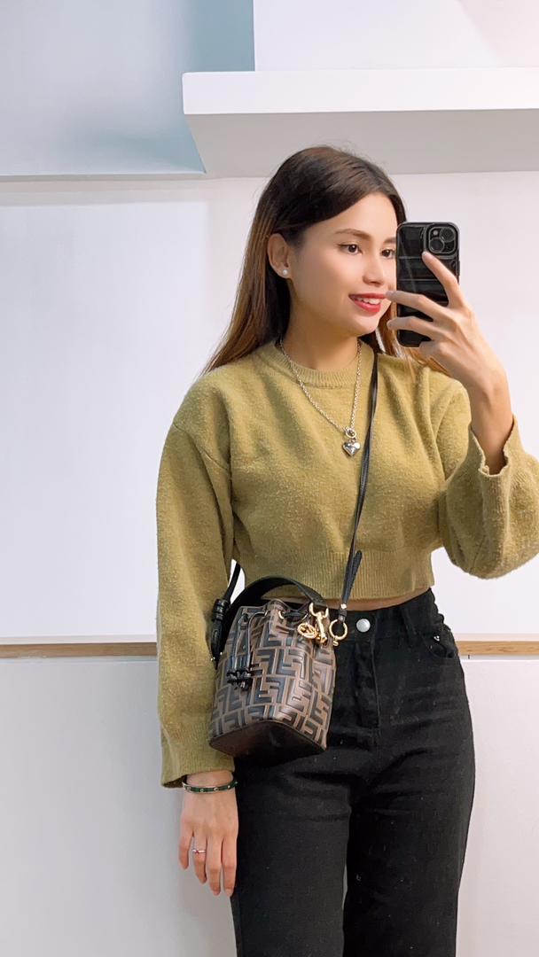 Fendi Mon Tresor Bucket Bag