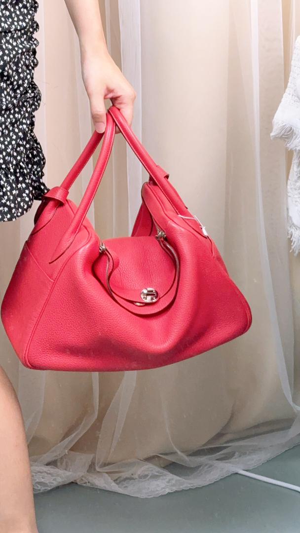 Hermes Pink Lindy 34 (PHW)