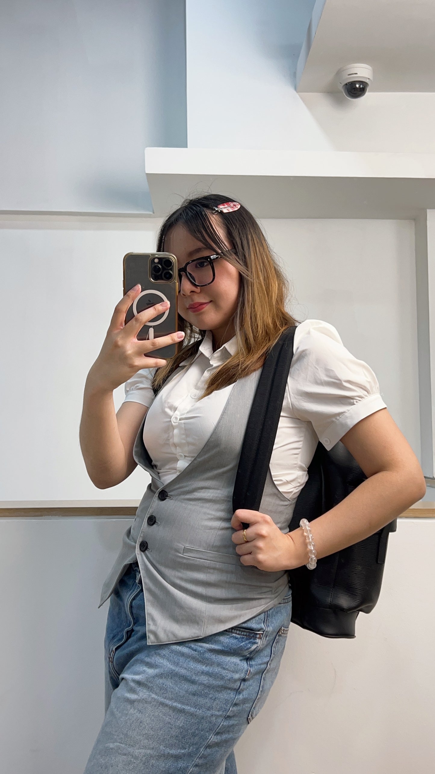 LV Black Epi Christopher Backpack MM