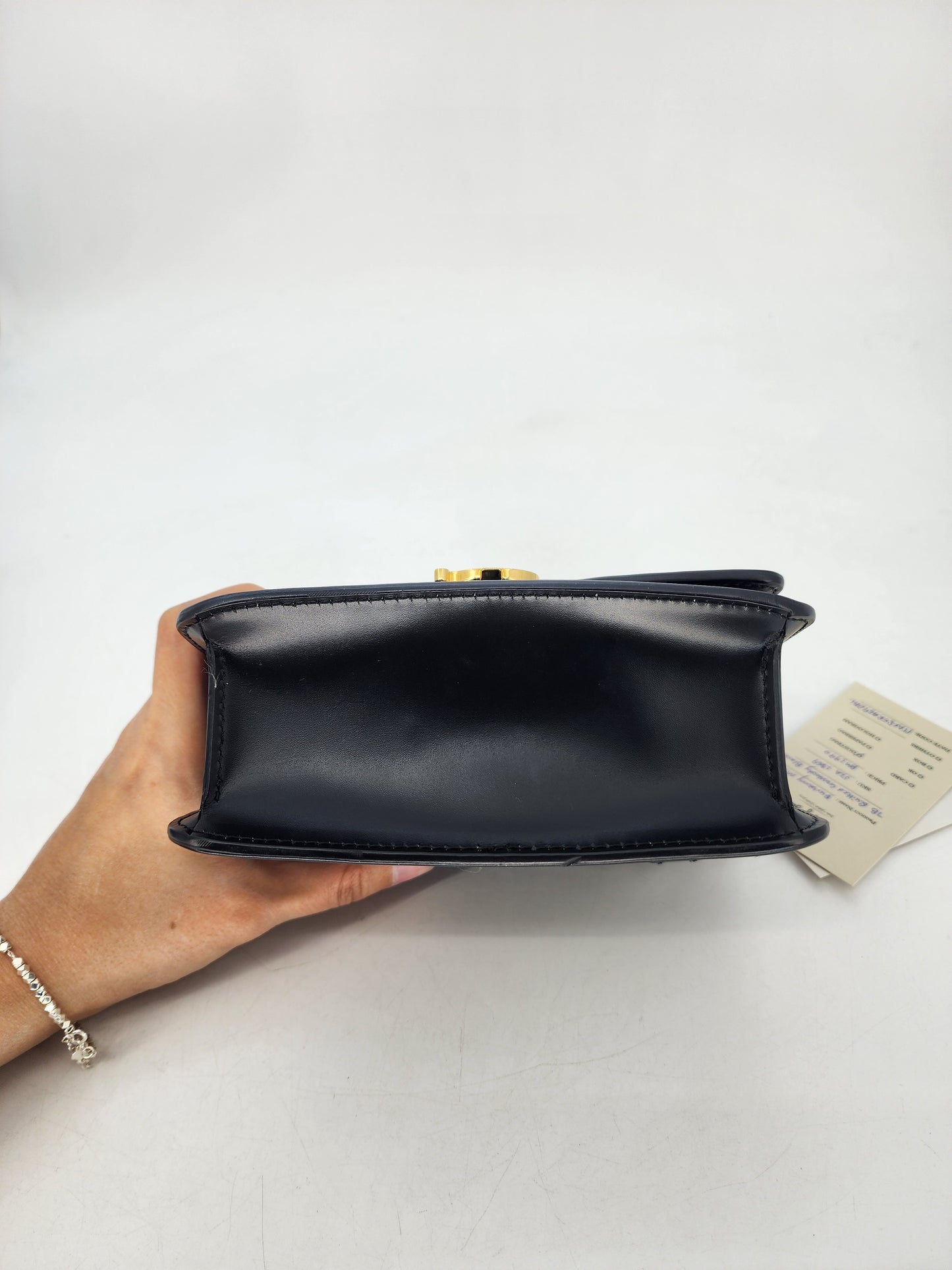 Burberry Mini TB Quilted Crossbody Black
