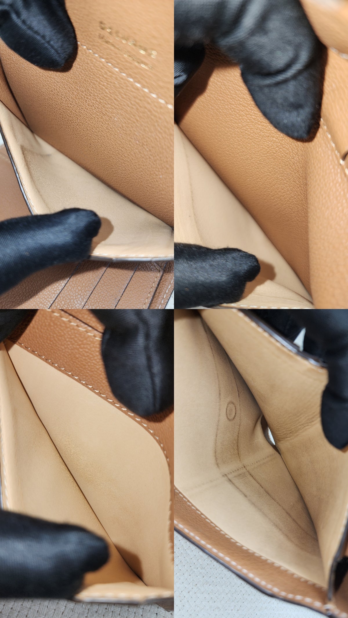 Delvaux Vegetal Brown Brilliant Compact Wallet