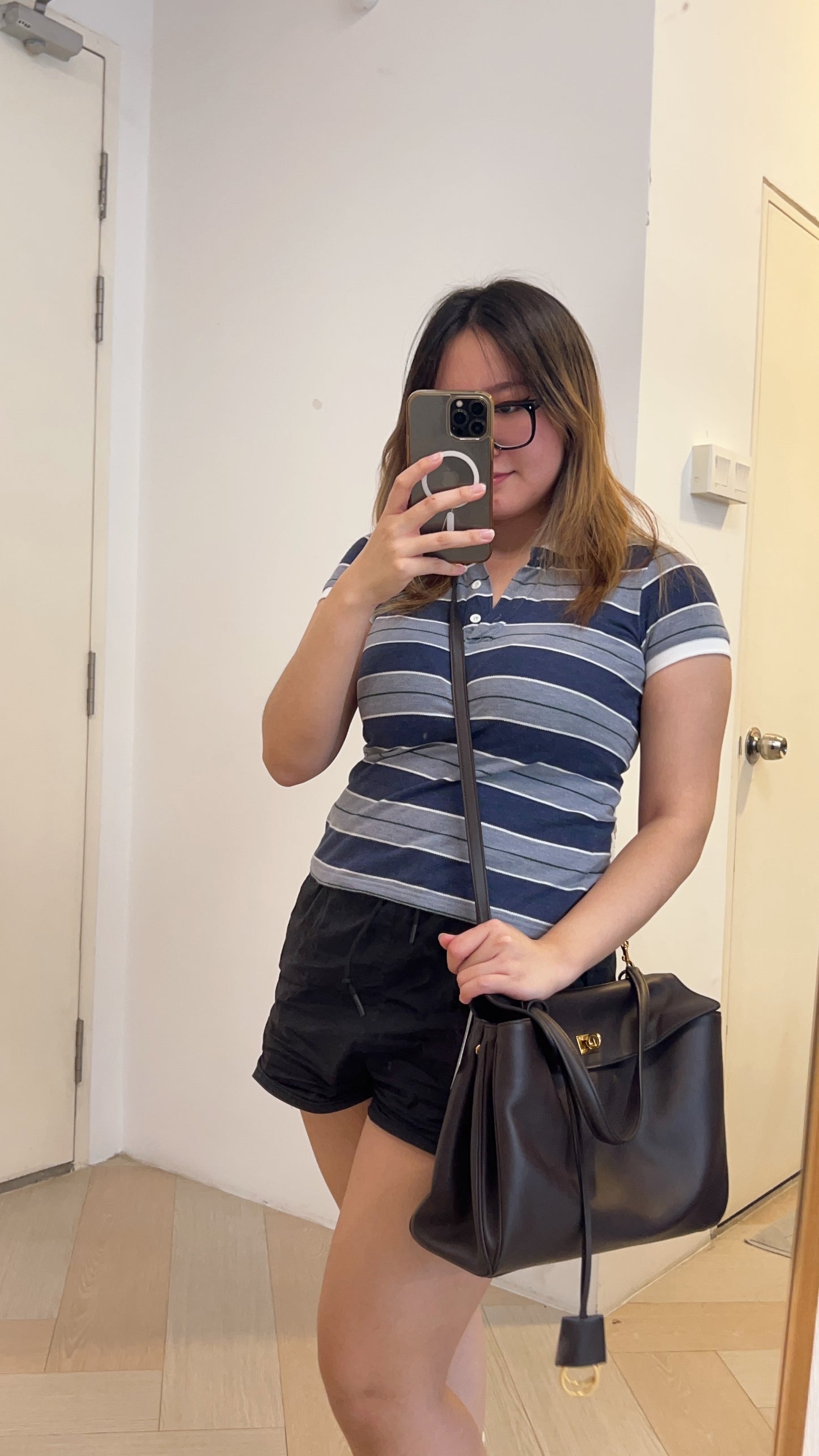 Balenciaga Dark Brown Rodeo MM