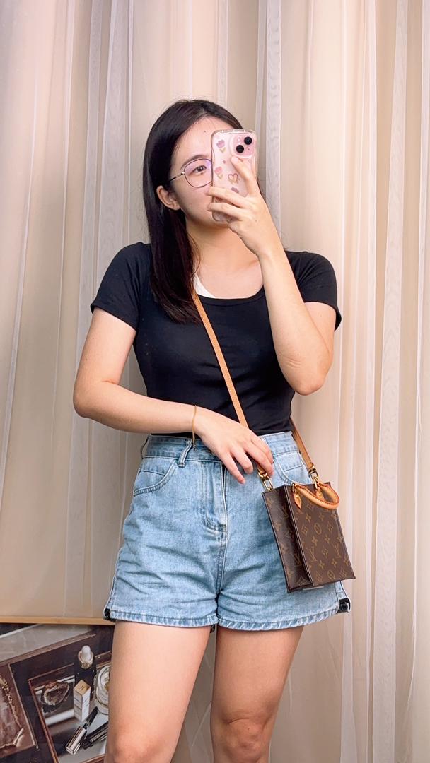 Louis Vuitton Monogram Petit Sac Plat