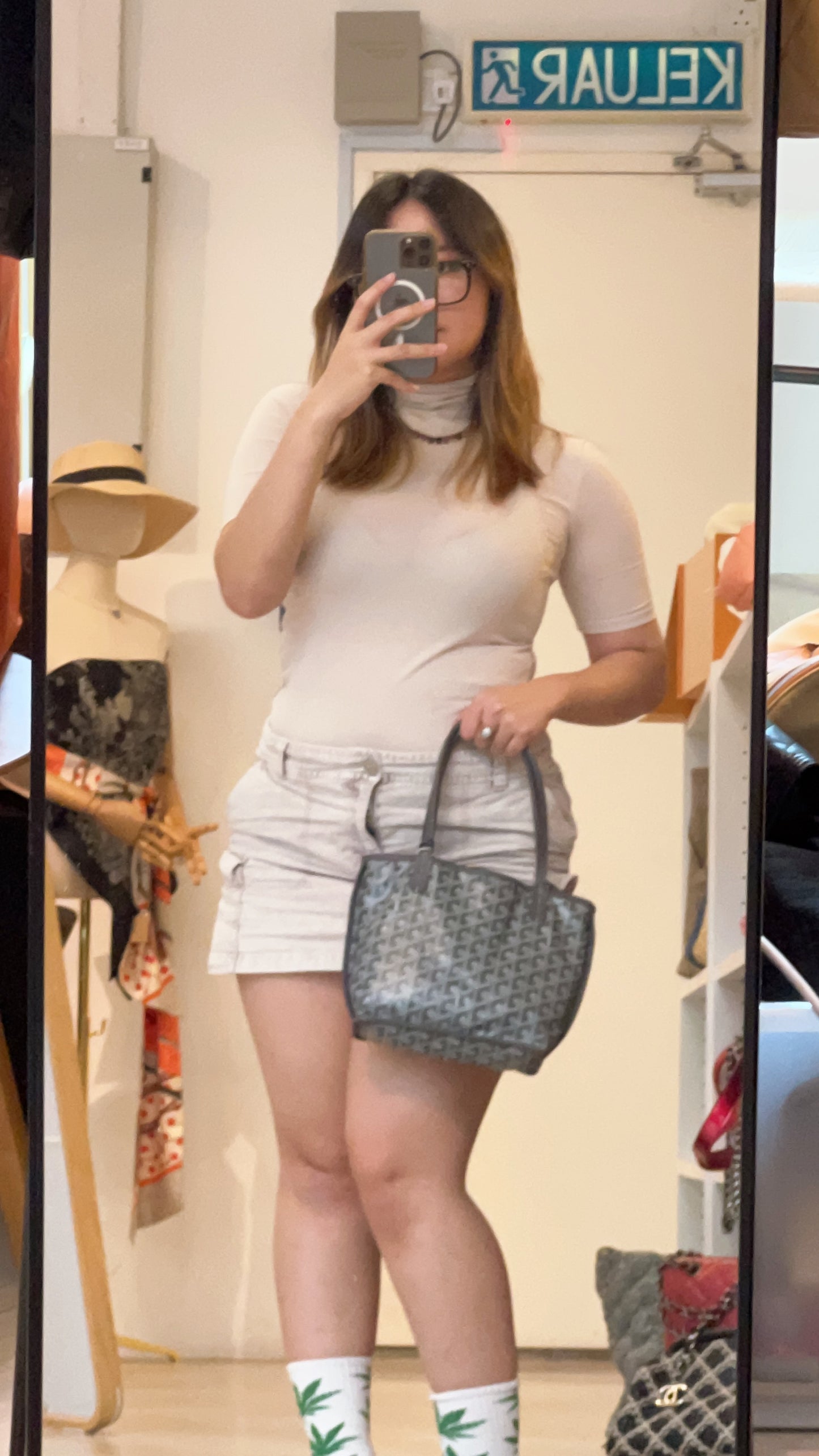 Goyard Grey Mini Anjou