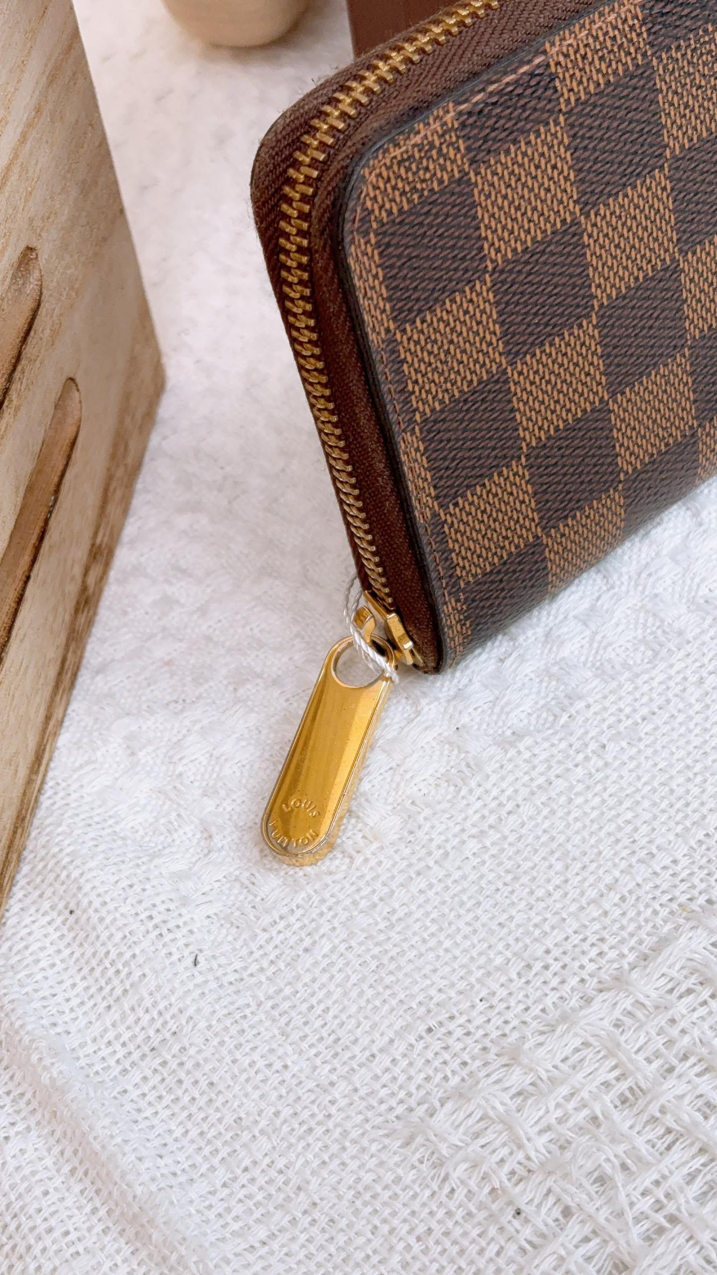 LV Damier Ebene Zippy Compact Wallet