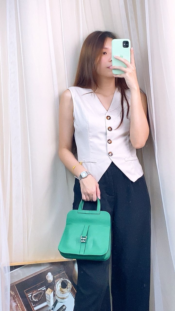Hermes Vert Vertigo Mini Halzan
