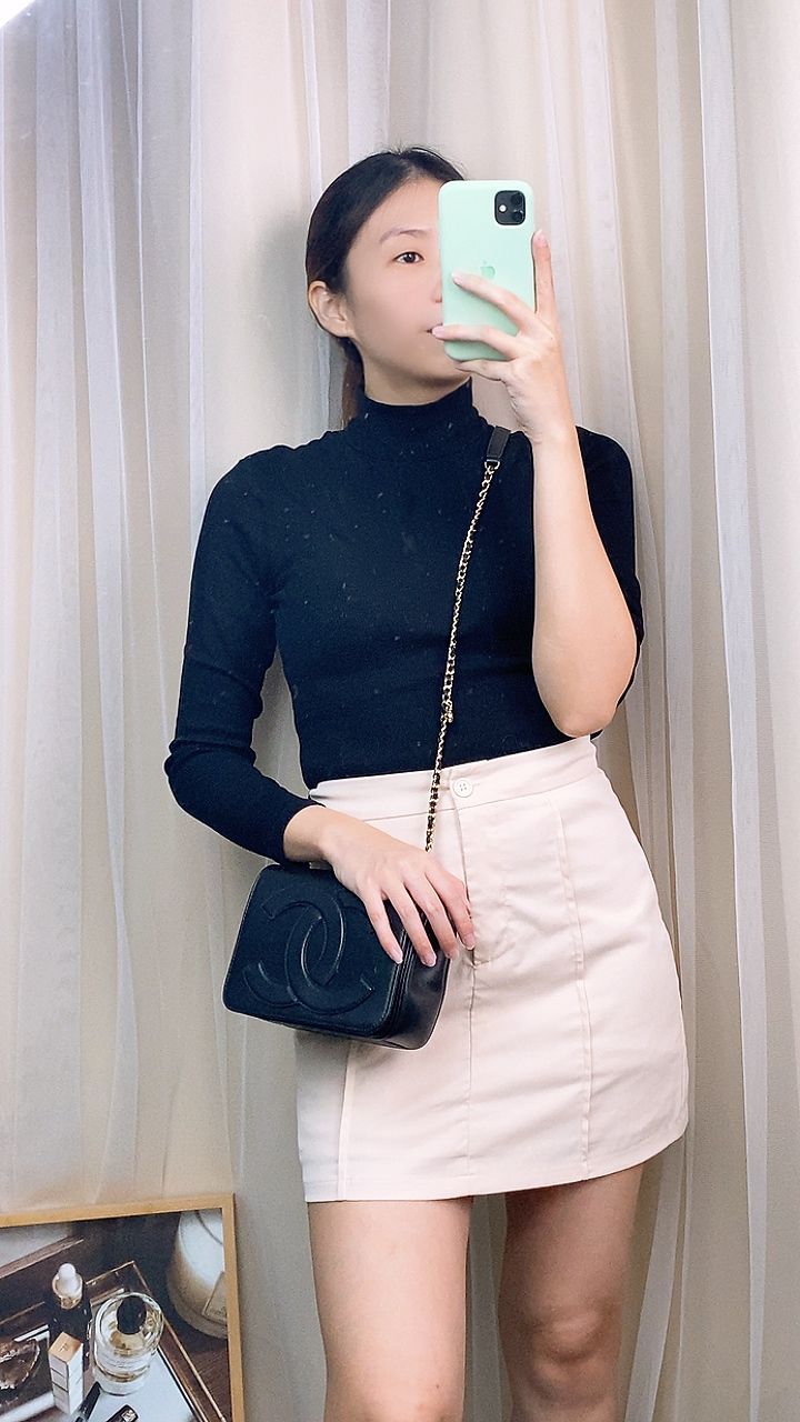 Black Lambskin Mania Flap GHW