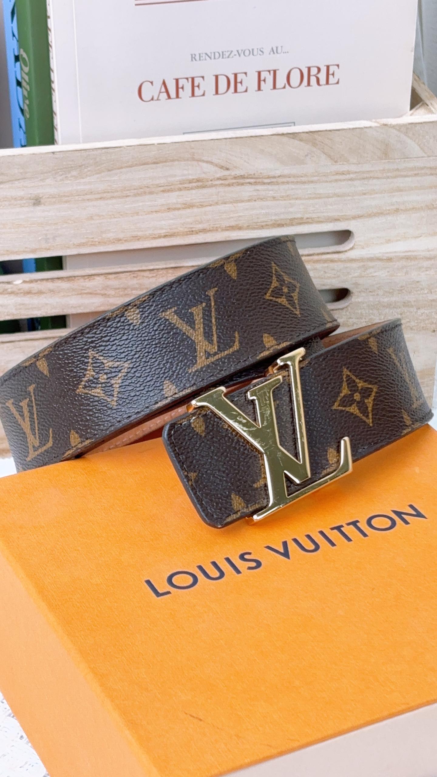 LV Monogram Initials 40mm Belt