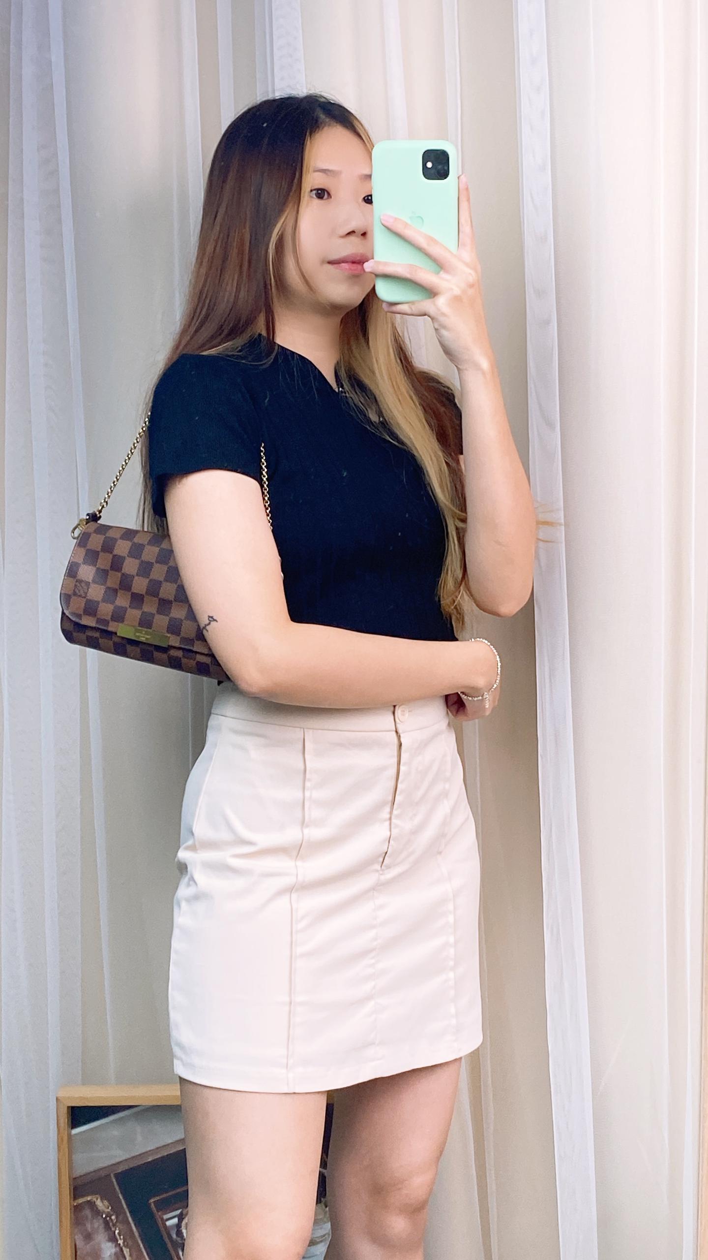 LV Damier Ebene Favourite PM