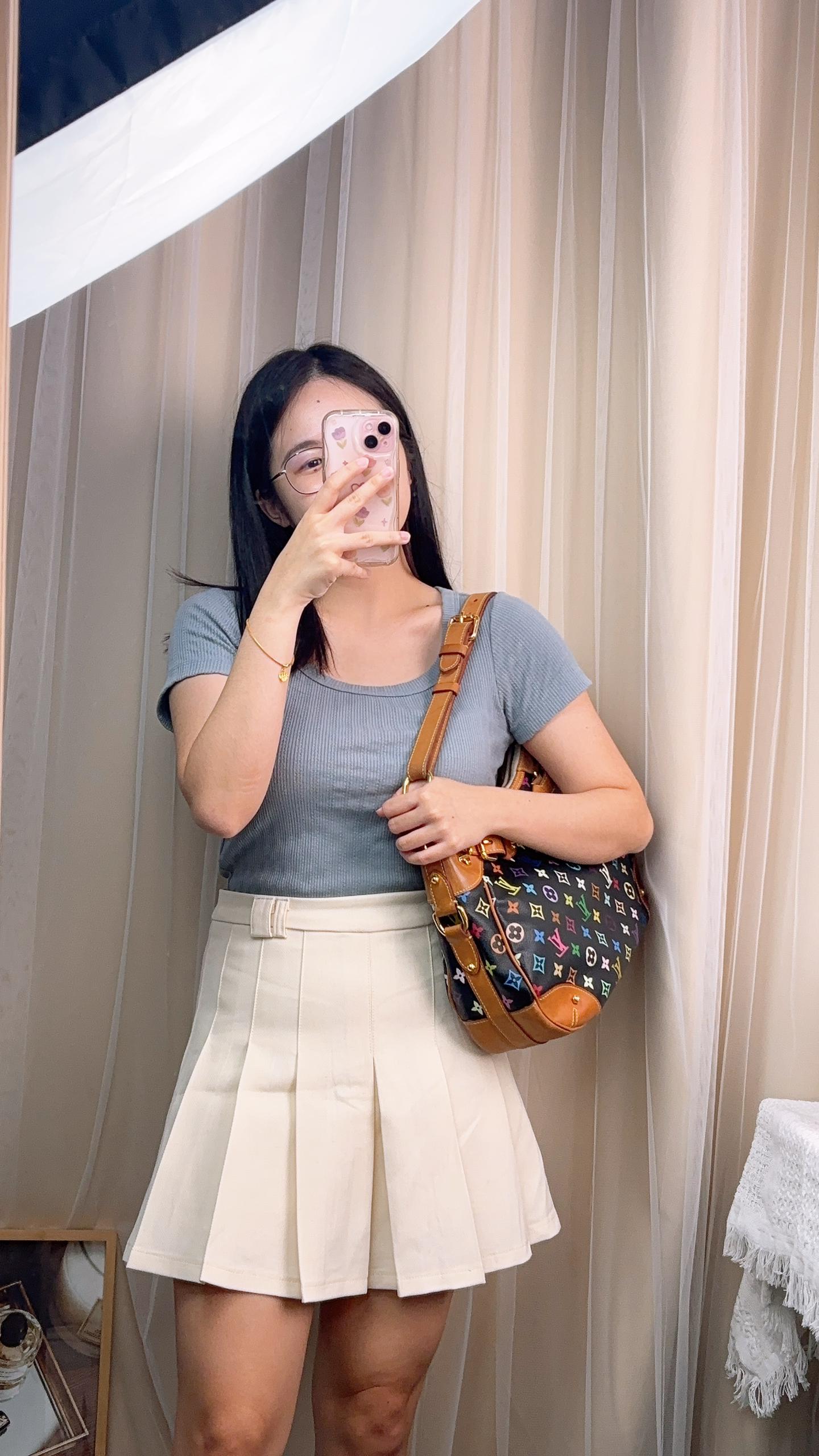 LV Black Multicolour Greta Shoulder Bag