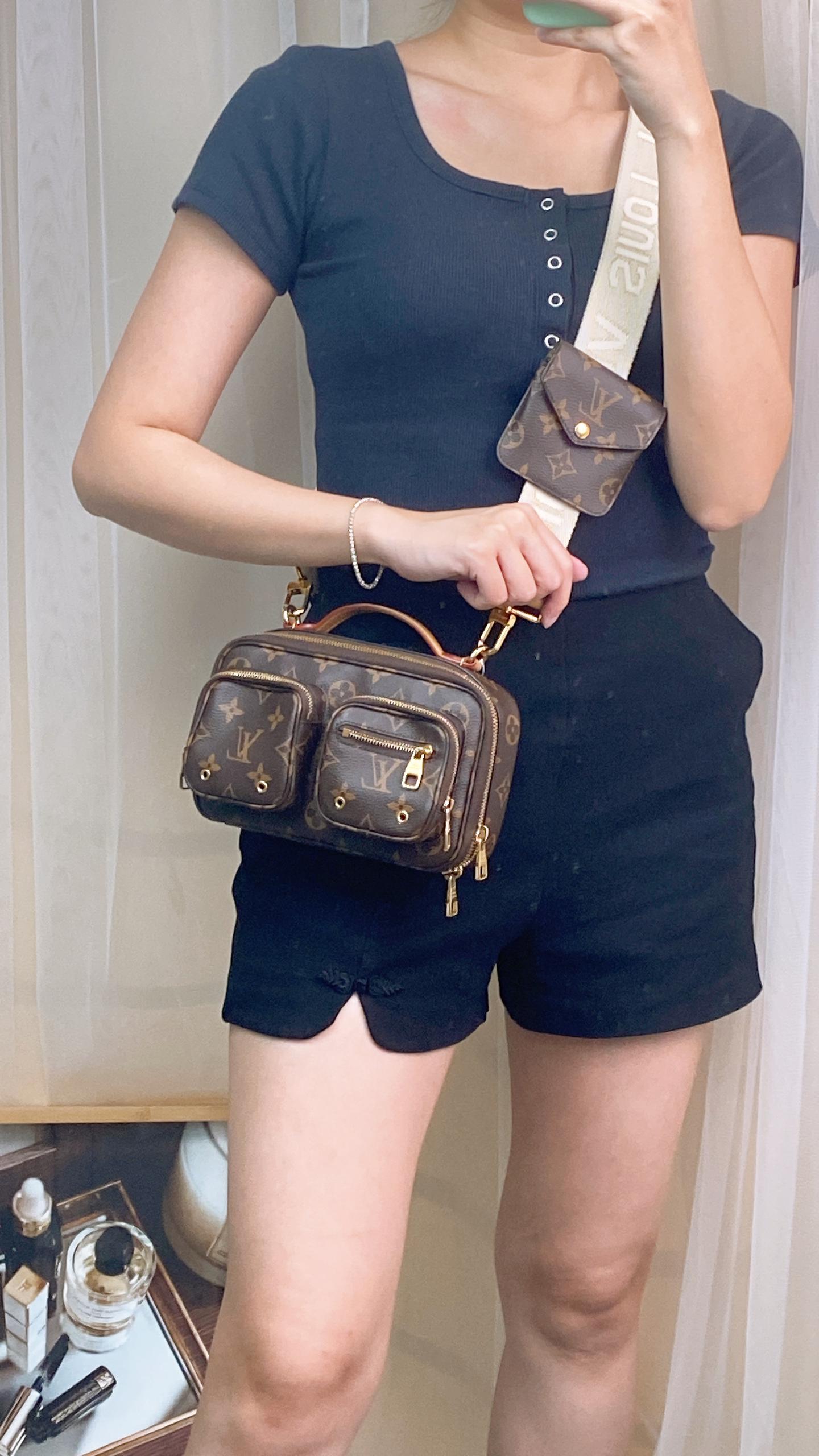 LV Monogram Utility Crossbody Bag