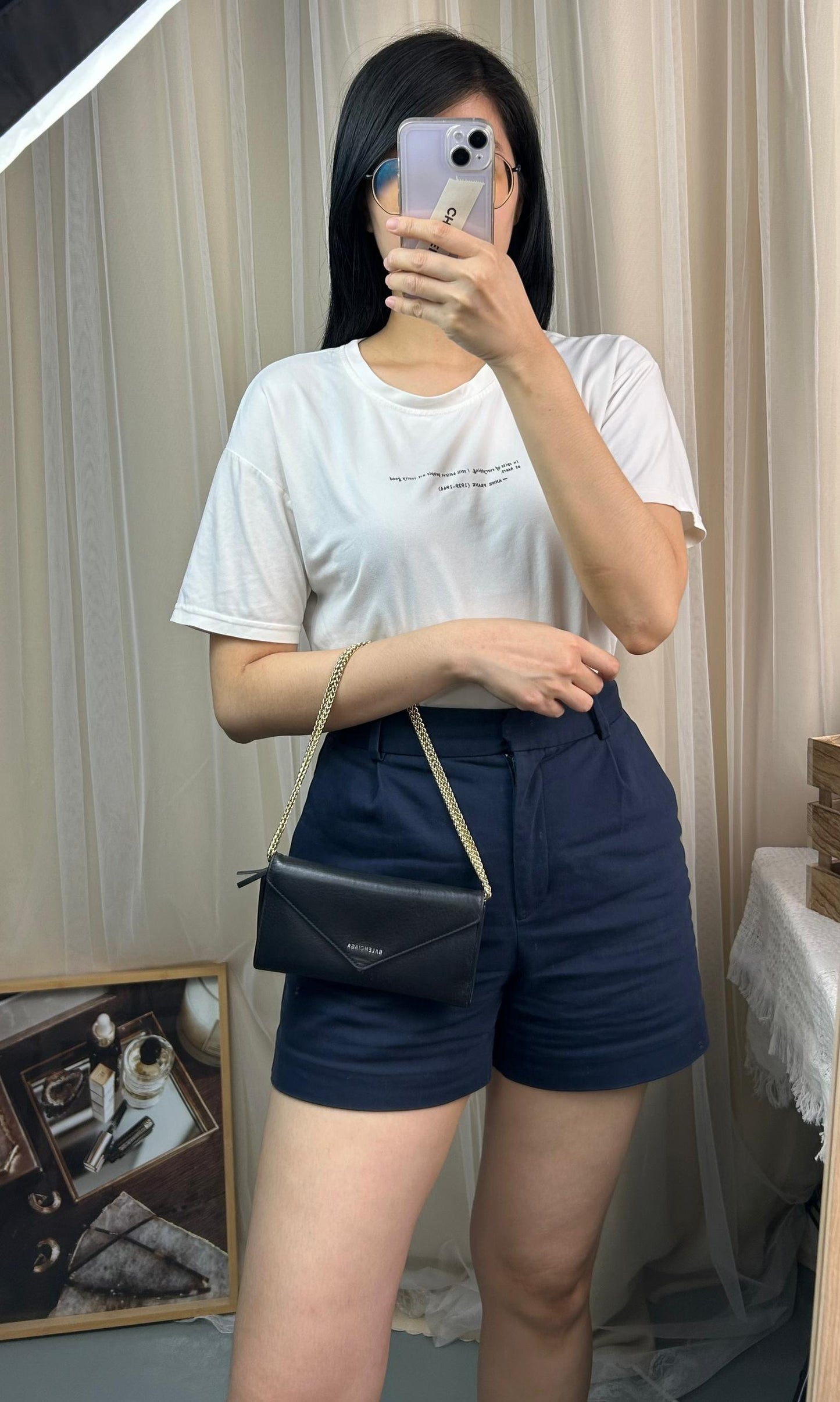 Balenciaga Black Long Wallet