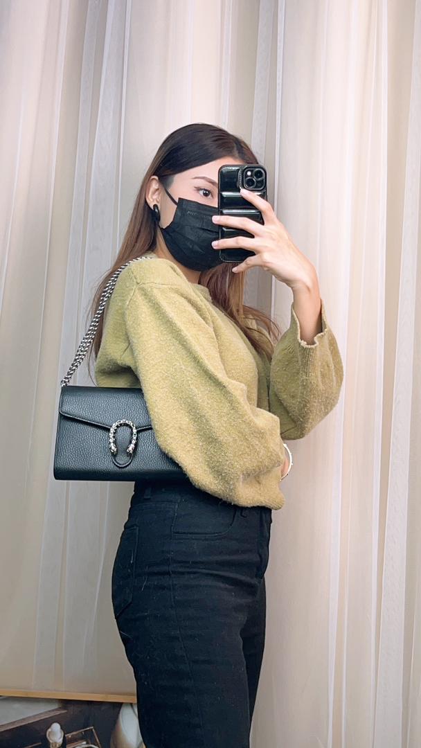 Black Calfskin Dionysus WOC