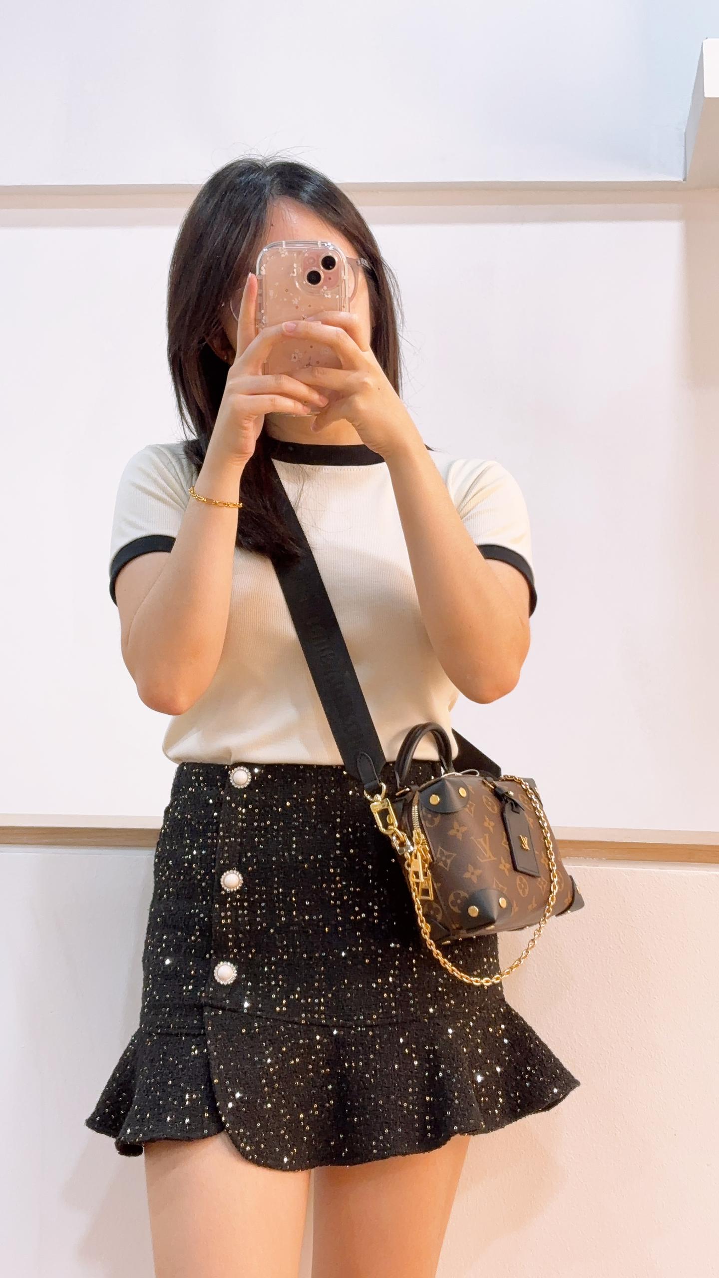 LV Monogram Petite Malle Souple