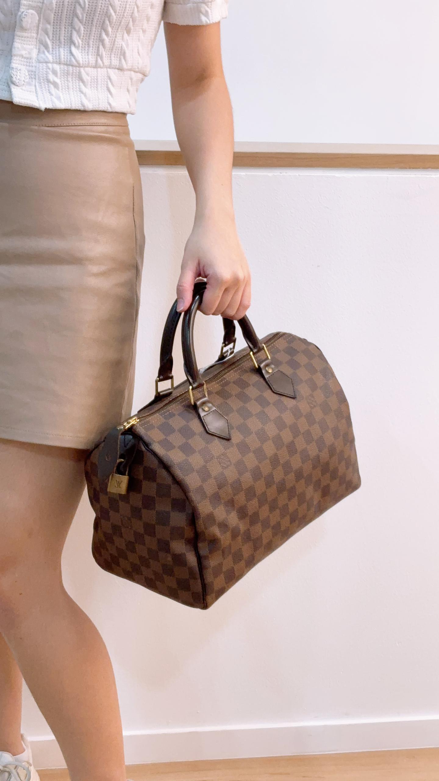 LV Damier Ebene Speedy 30