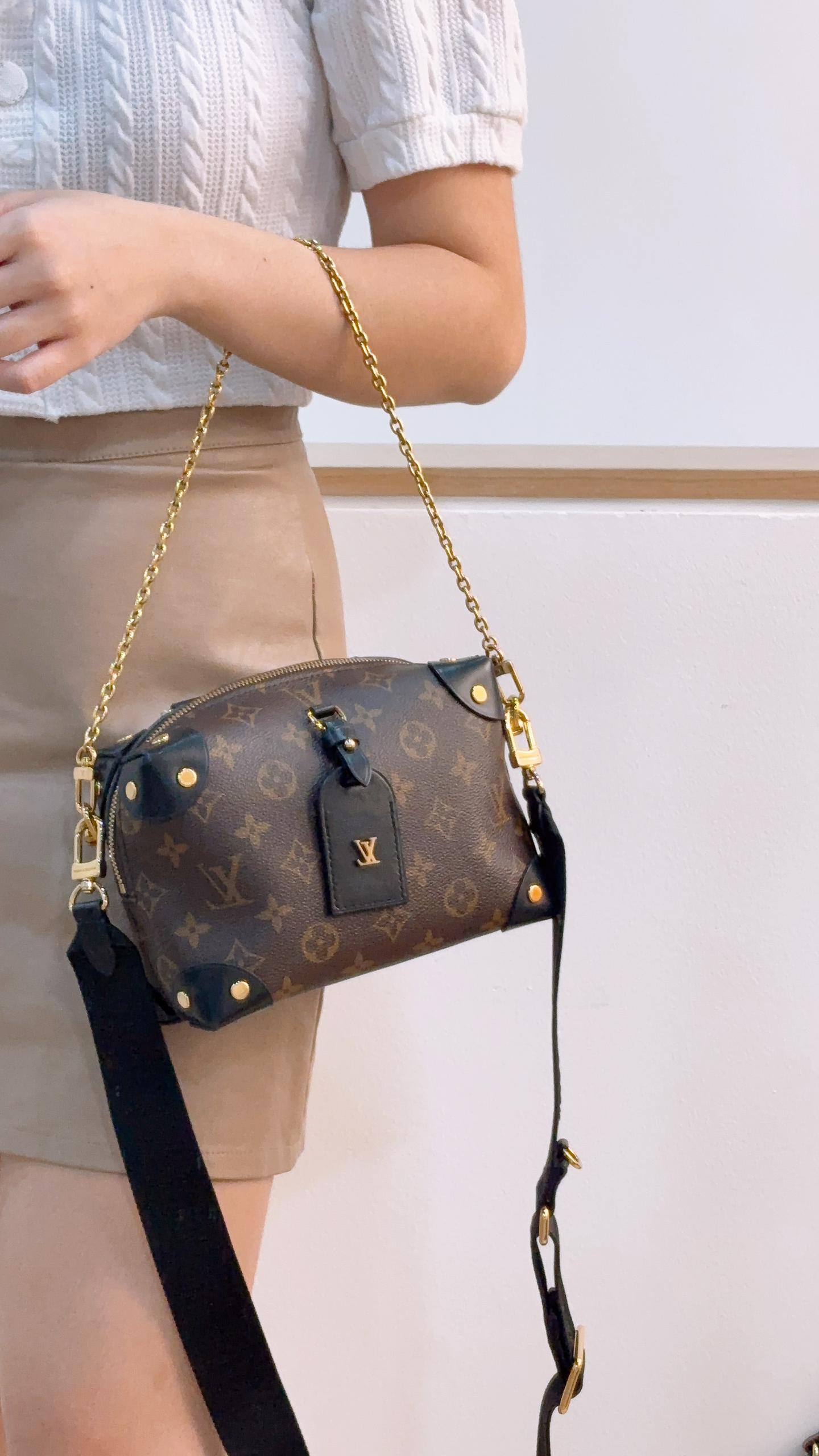 LV Monogram Petite Malle Souple