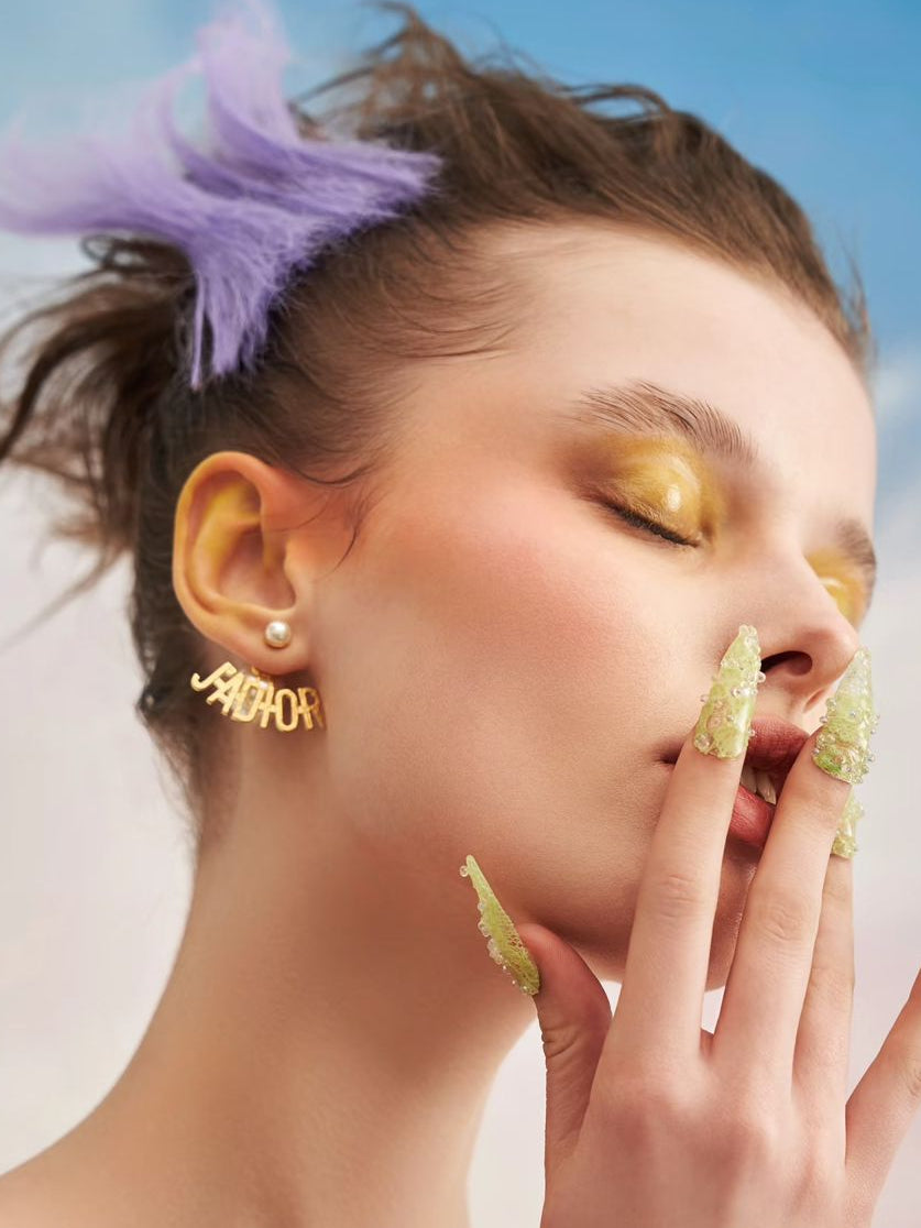 Dior J’adior Pearl Stud Earrings