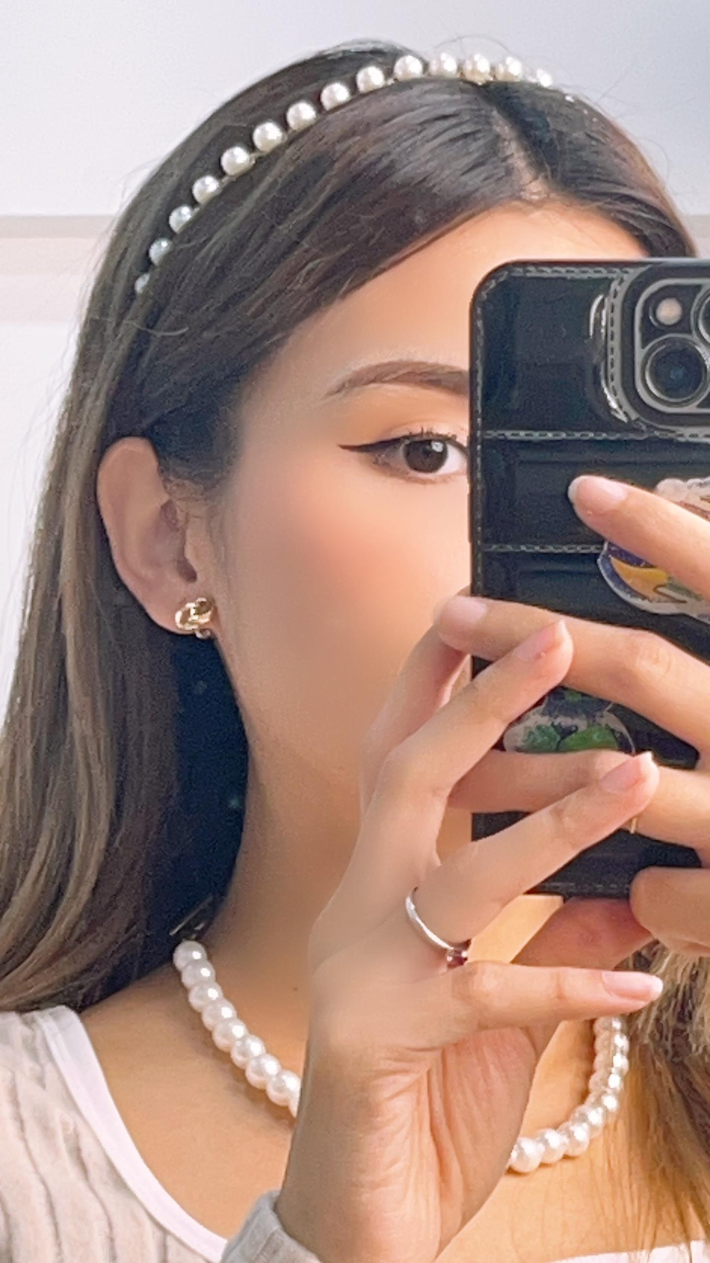 Dior Gold Vintage CD Clip-on Earrings