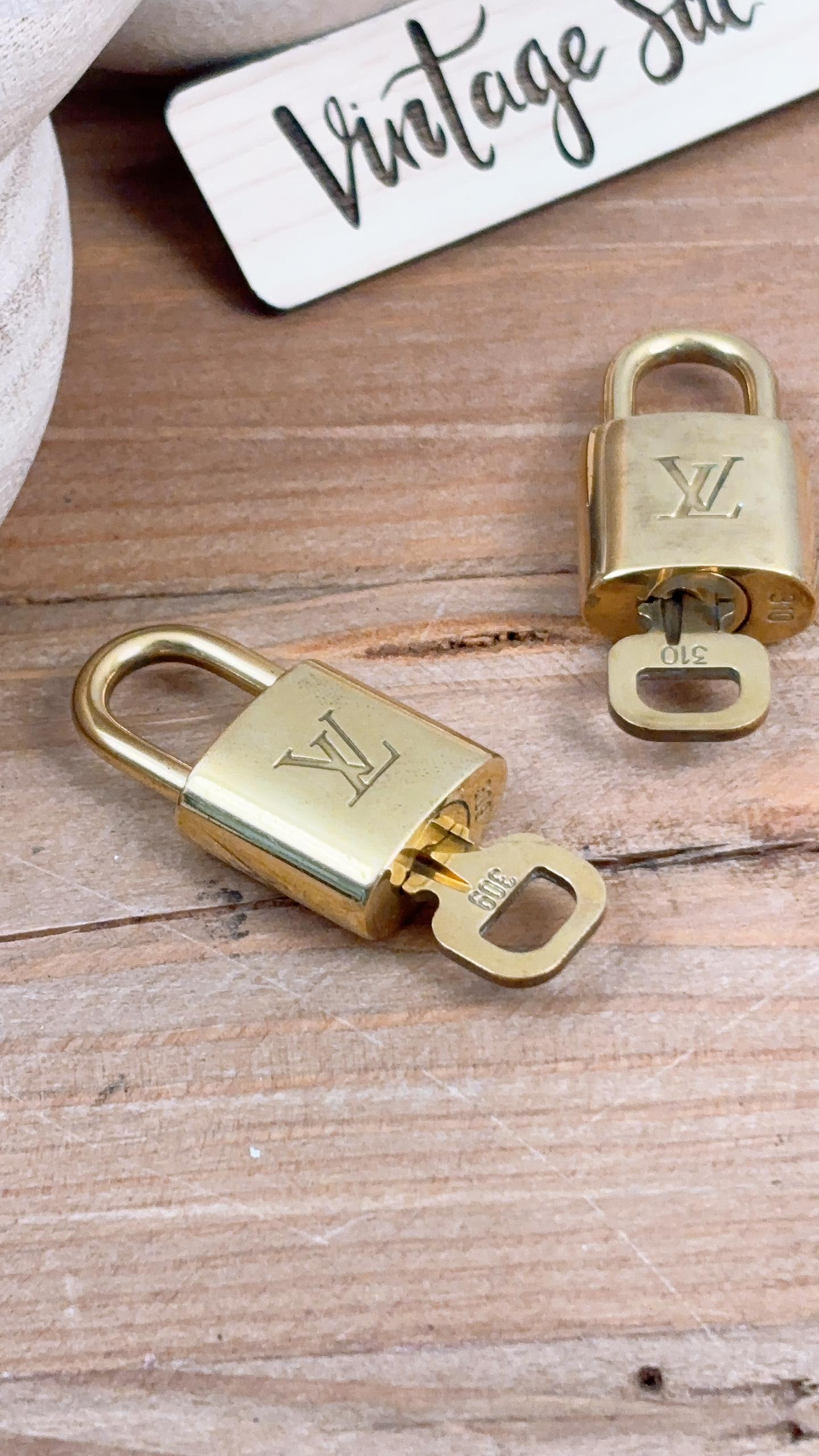 LV Gold Padlock