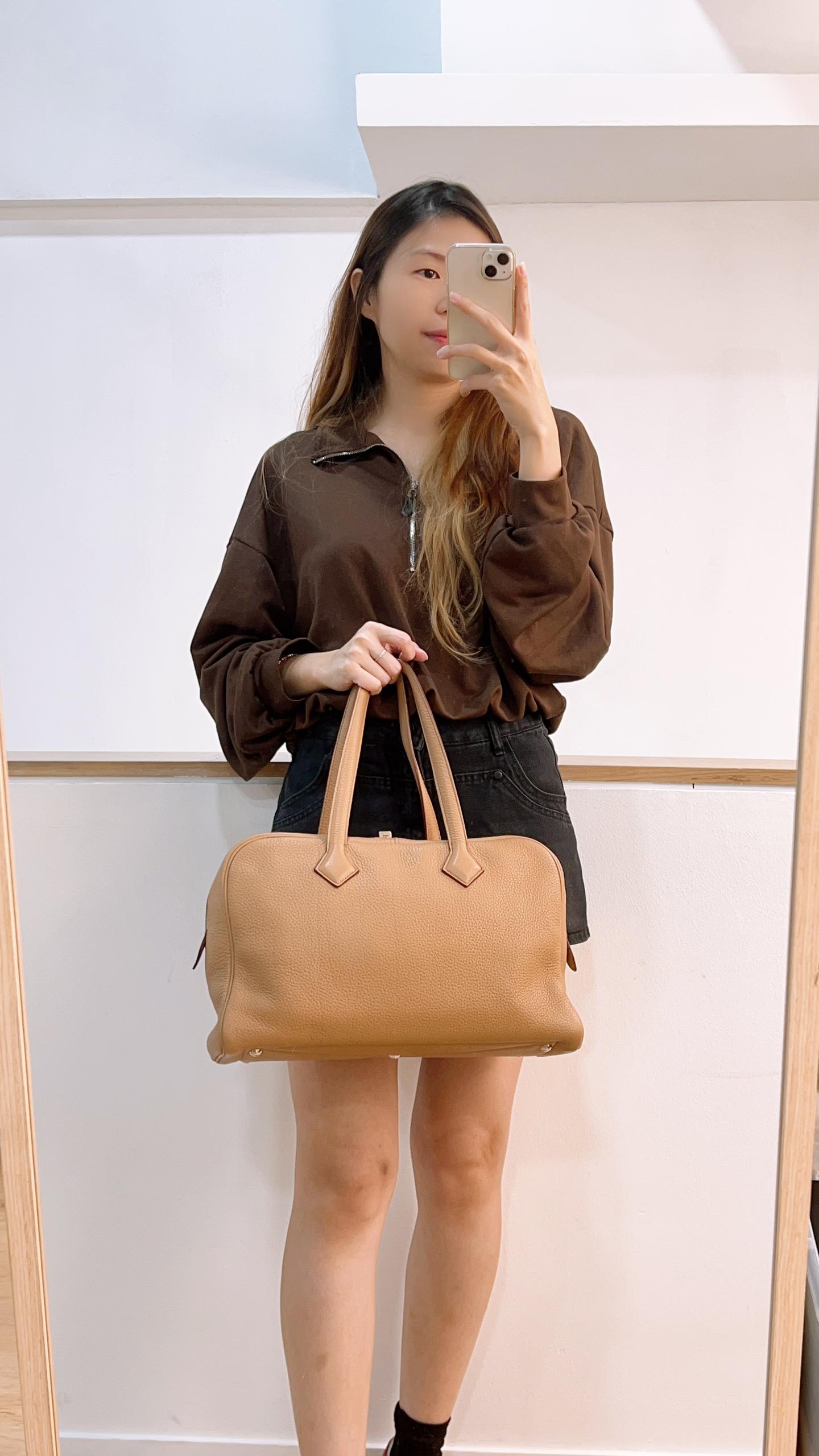 Hermes Chai Victoria 35 (PHW)