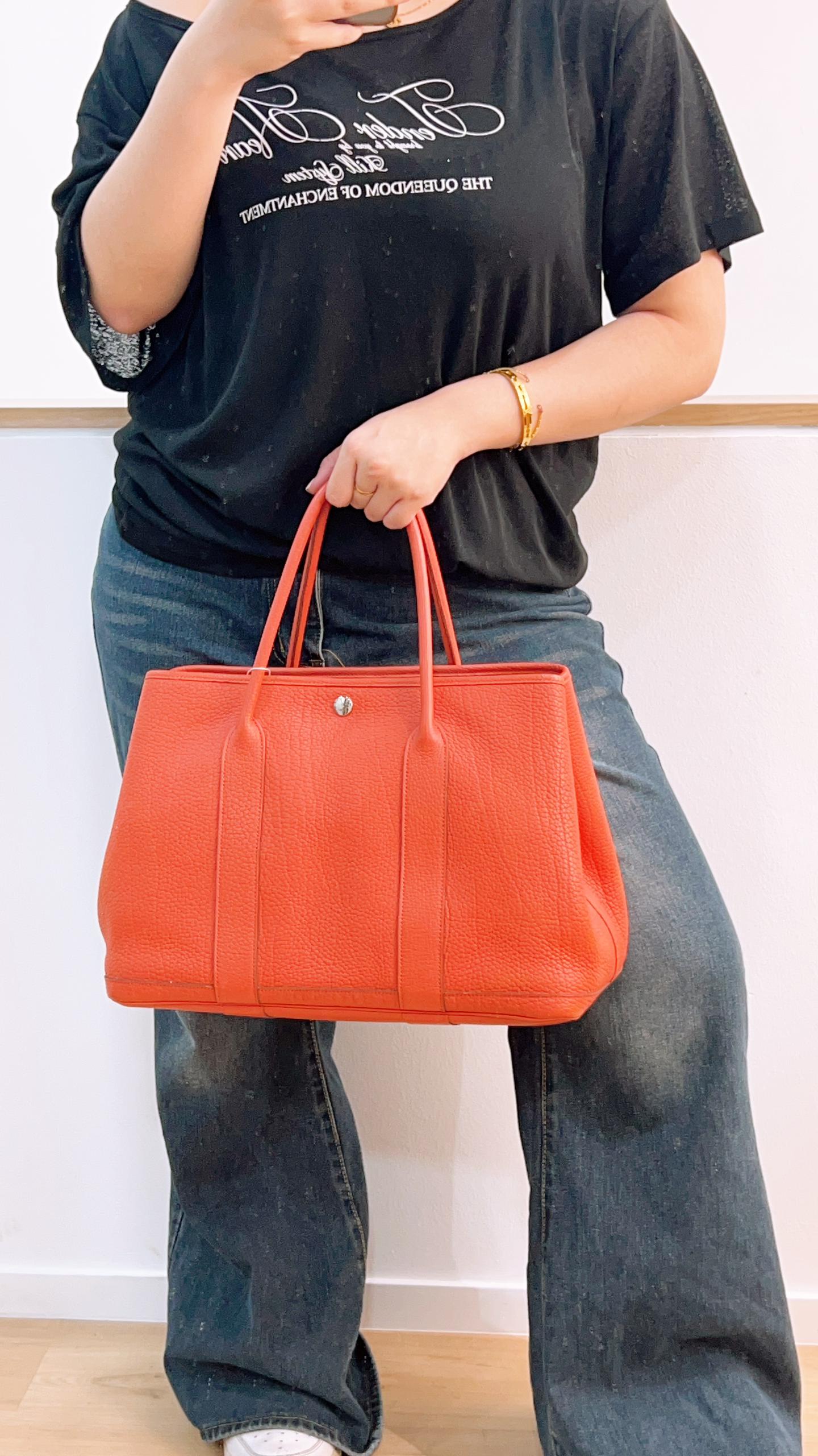 Hermes Capucine Garden Party 36