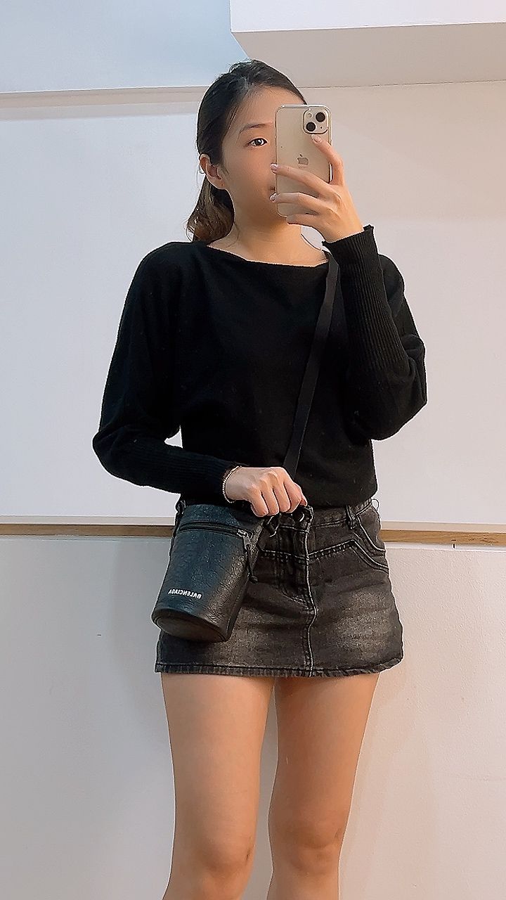 Balenciaga Black Weekend Bottle Holder Bag
