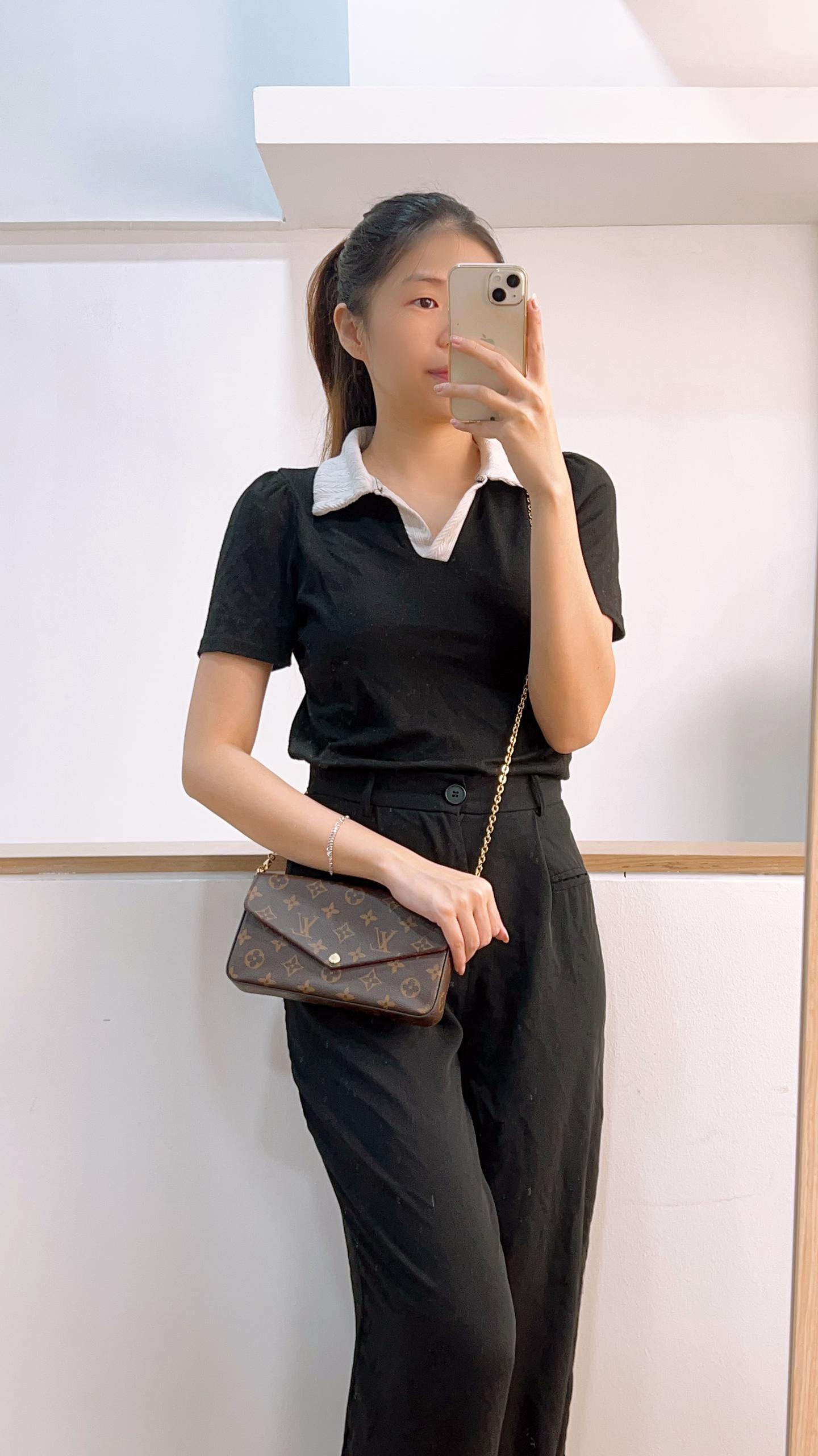 LV Monogram Felicie Pochette