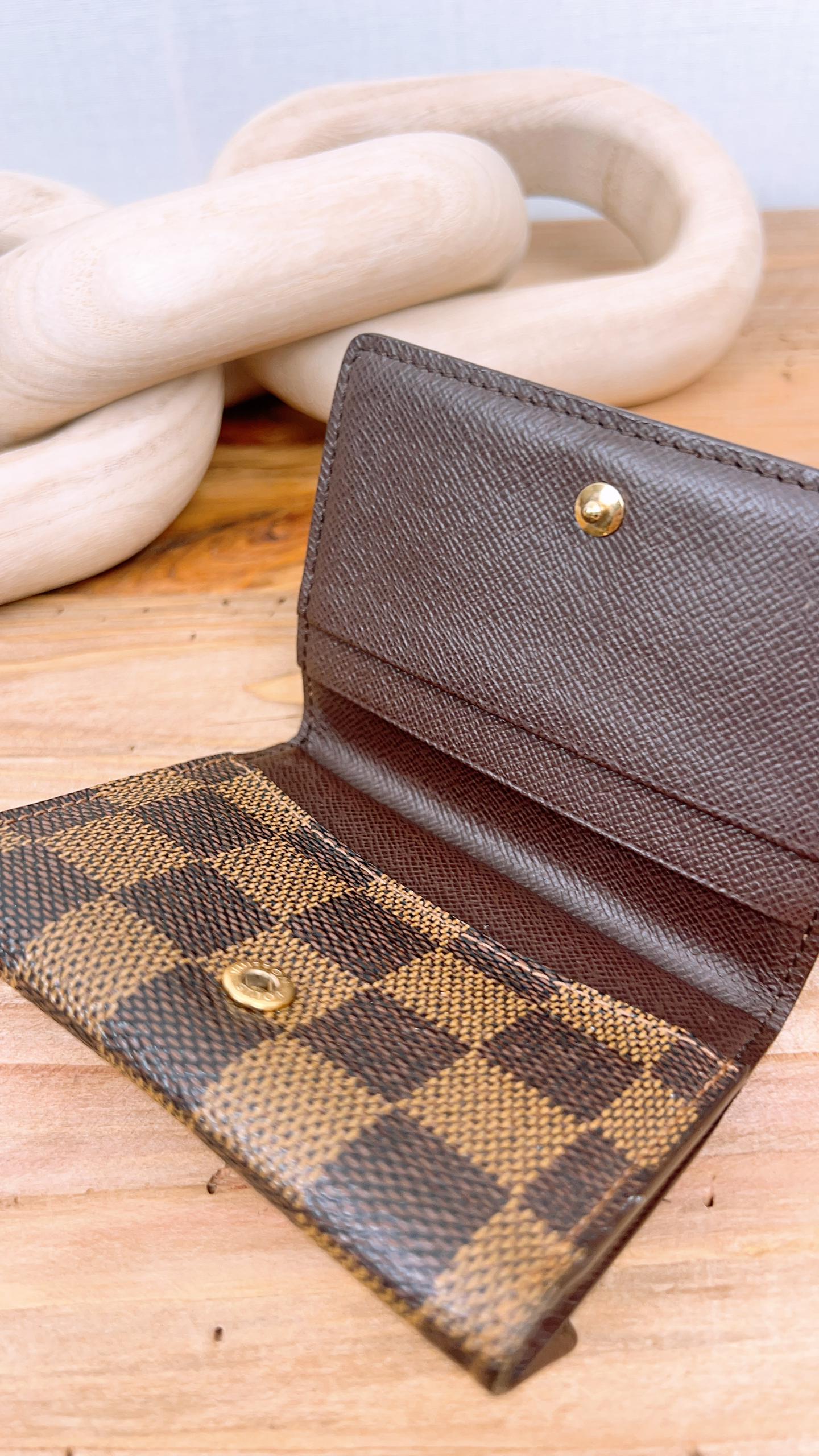 LV Damier Ebene Compact Wallet