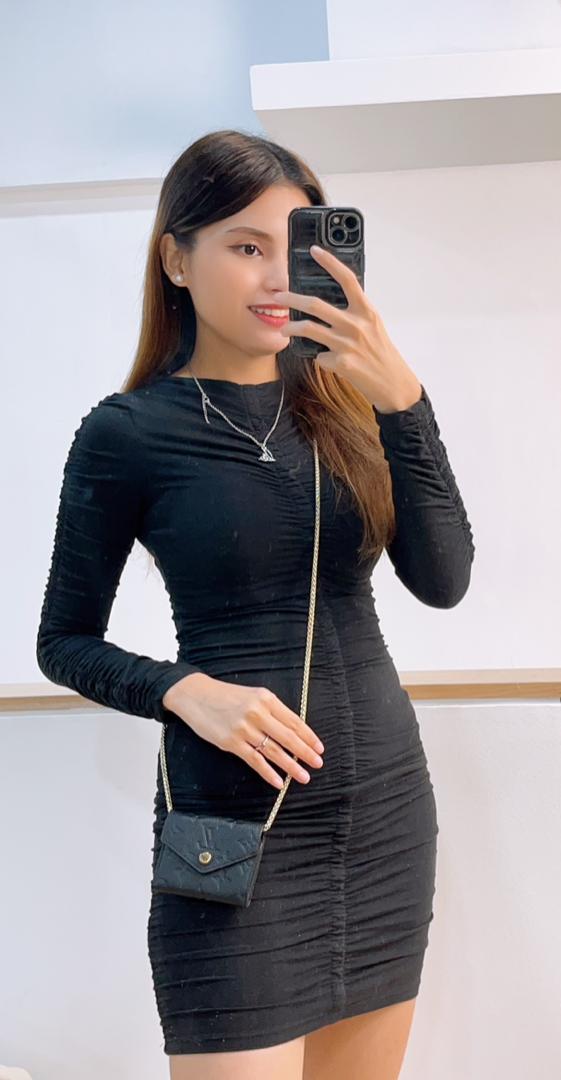 LV Black Emprenite Zoe Wallet