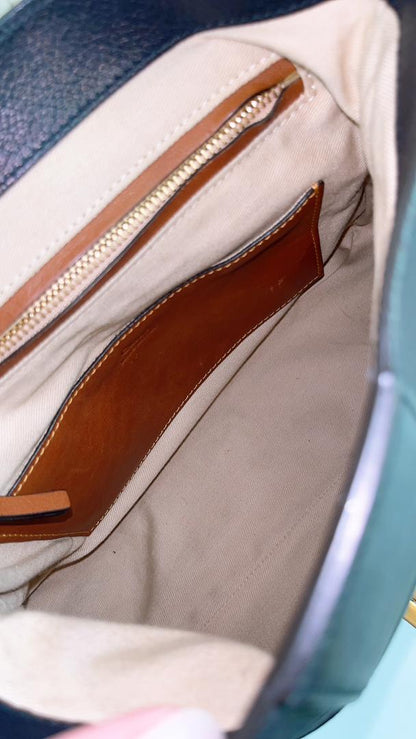 Chloe Dark Navy Small Calfskin Lexa