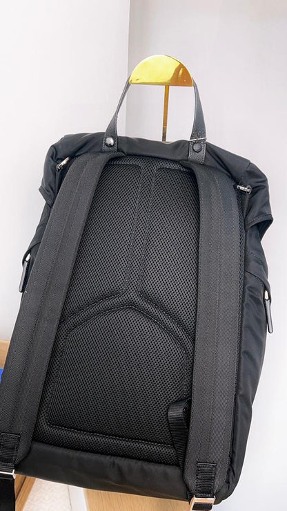 Prada Black Nylon Backpack