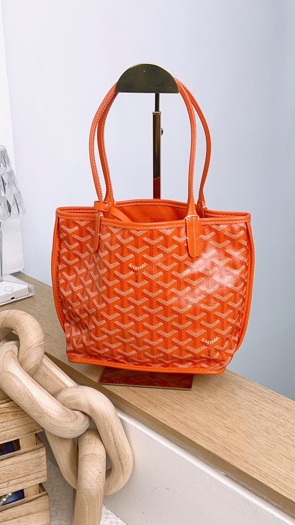 Goyard Orange Mini Anjou