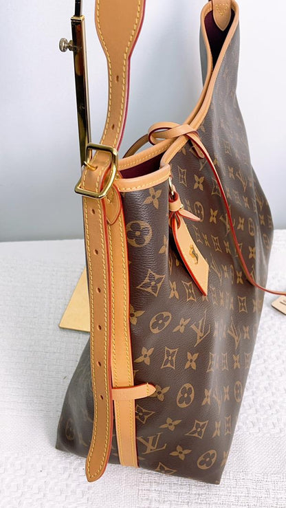 LV Monogram Carryall MM (no pouch)