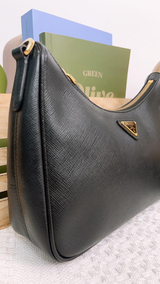 Prada Saffiano Re-Edition 2005 3in1 Hobo