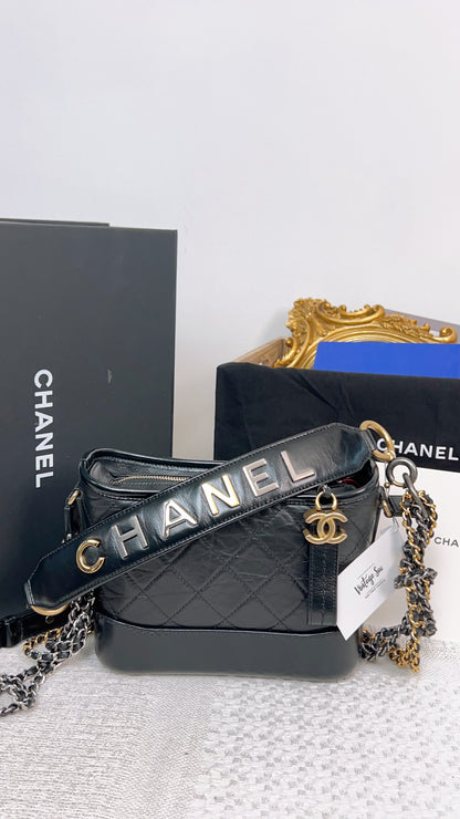Chanel Black Small Gabrielle Handle