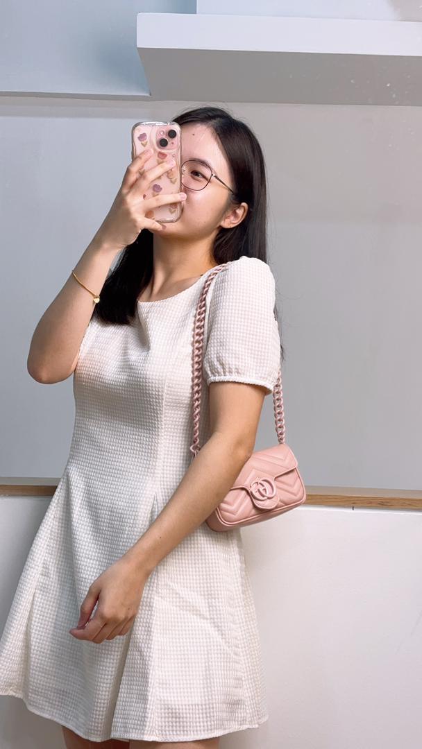 Gucci So Pink Supermini Marmont Belt Bag