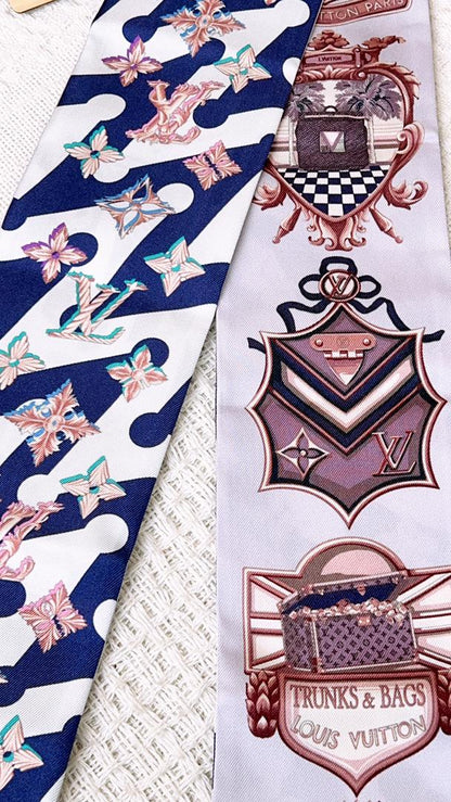 Louis Vuitton Purple Bandeau