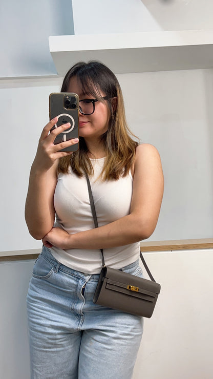 Hermes Grismeyer Kelly To Go GHW